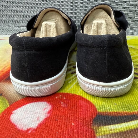 Torrid Womens Black Bow Slip-On Sneakers Size 9W - Picture 3 of 8